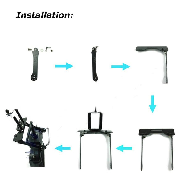 Phone Monitor Clamp Mount