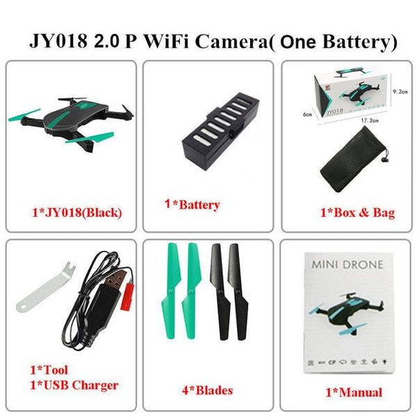 Foldable Selfie Pocket Camera Drone