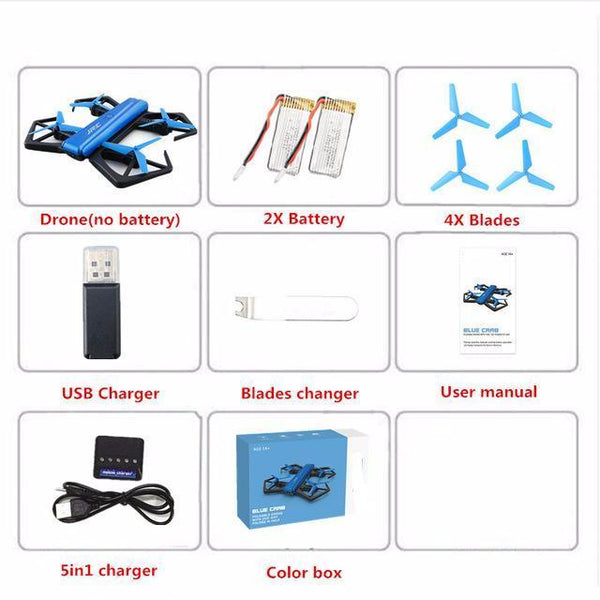 Folded Photography Mini Drones